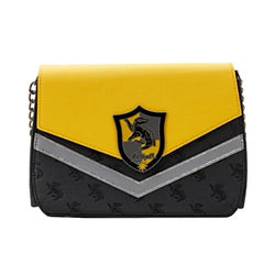 LOUNGEFLY HARRY POTTER HUFFLEPUFF CHAIN CROSSBODY