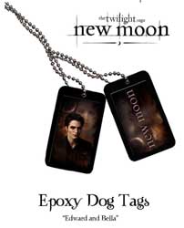 TWILIGHT DOG TAGS: ED & BELLA