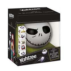 YAHTZEE DISNEY NIGHTMARE BEFORE XMAS JACK HEAD