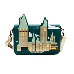 LOUNGEFLY HARRY POTTER GOLDEN HOGWARTS CROSSBODY