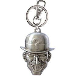 PEWTER KEYRING DC RIDDLER