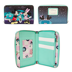 LOUNGEFLY DISNEY MICKEY & MINNIE DATE NIGHT WALLET