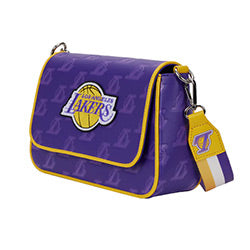 LOUNGEFLY NBA LAKERS LOGO CROSSBODY