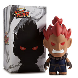 STREET FIGHTER AKUMA 7" RED