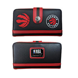 LOUNGEFLY NBA TORONTO RAPTORS WALLET RED/BLACK