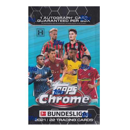 2021-22 TOPPS CHROME BUNDESLIGA HOBBY BOX