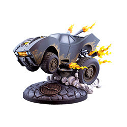 BATMAN DESIGNER SERIES BATMOBILE STATUE 11"