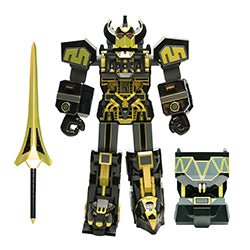 S7 POWER RANGERS SUPER CYBORG MEGAZORD BLACK/GOLD